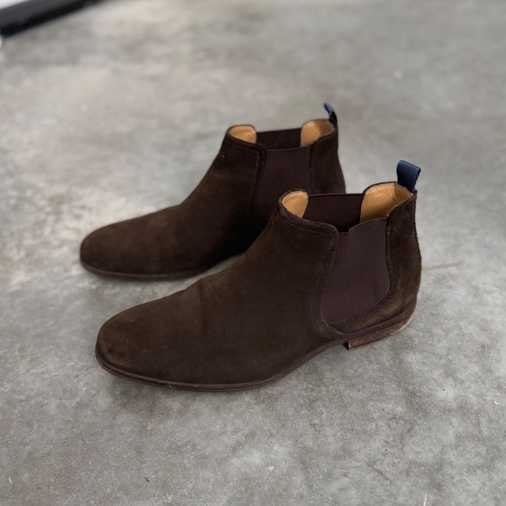 Combat agent Toecap suede men’s boot - Picture 4 of 12